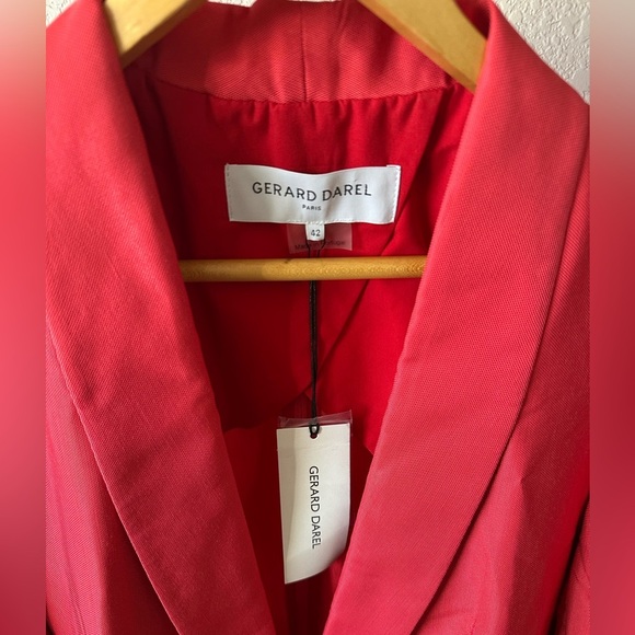 NWT Gerard Darel Agata Coral Blazer Size 42UK/10US - Picture 3 of 8